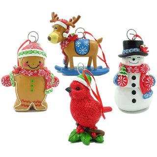 Seasonal Ornaments / Place Card Holders, Set of 4