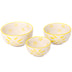 Nesting Prep Bowls, Set of 3-Old World Yellow