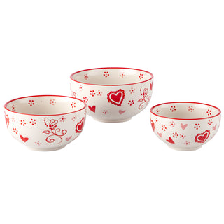 Nesting Prep Bowls, Set of 3-Romance