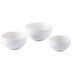 Nesting Prep Bowls, Set of 3-Woodland White