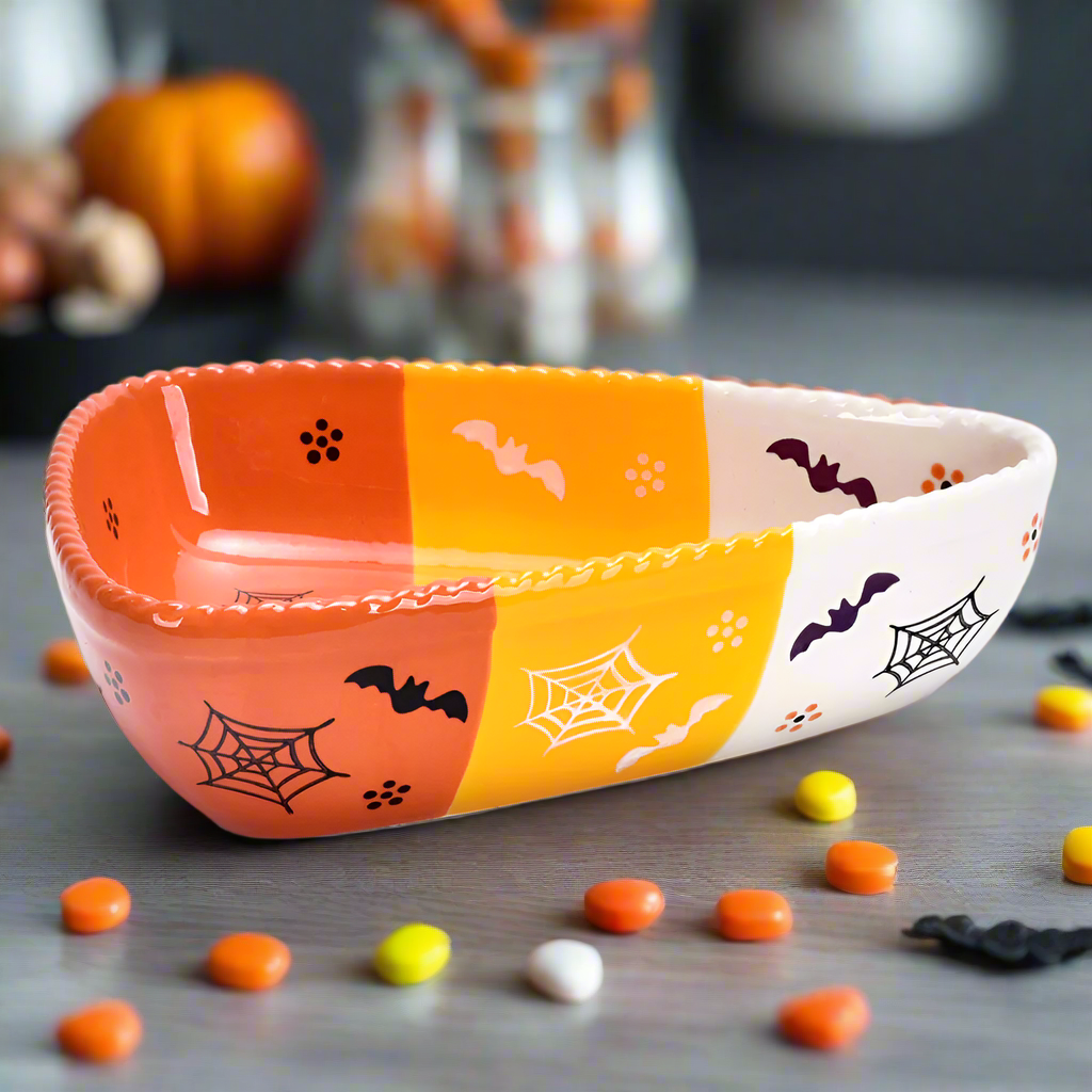 Halloween Boofetti 2 qt Candy Corn Bowl - 0