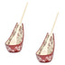 Standing Spoon Rests, Set of 2-Floral Lace Cranberry