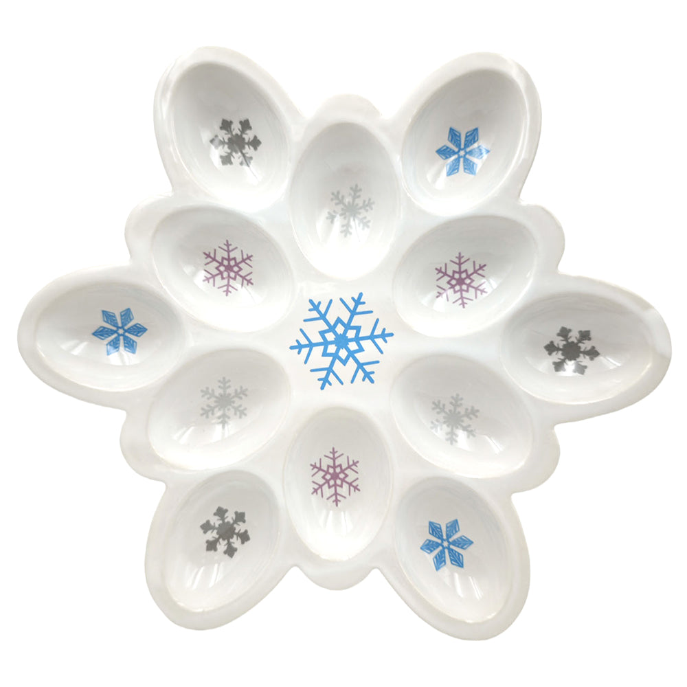 Snowflake Shaped Egg Tray-Snowflake