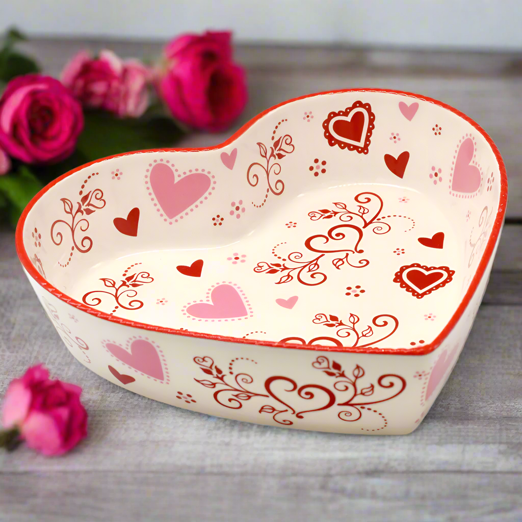 Temp-tations Figural Pie Plate in Romance