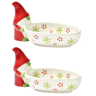 Candy Dishes, Set of 2-Gnomes