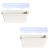 12 oz Mini Loaf Pans, Set of 2-Bee-lieve White