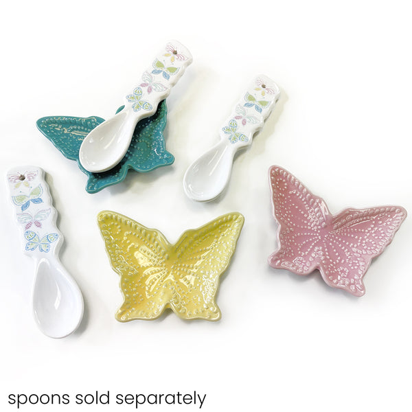 Seasonal Figural Spoon Rests, Set of 3-All a Flutter