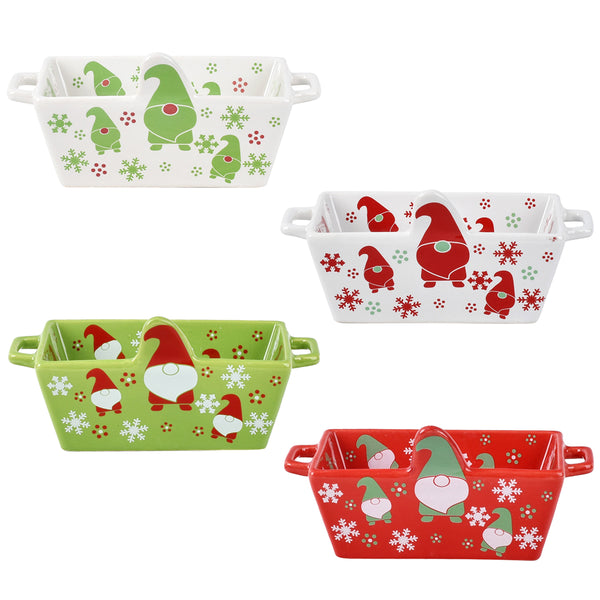Temp-tations Set of (3) 14-oz Mini Loaf Pans with Gift Boxes 