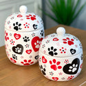 Countertop Storage Canisters, Set of 2-Pawfetti