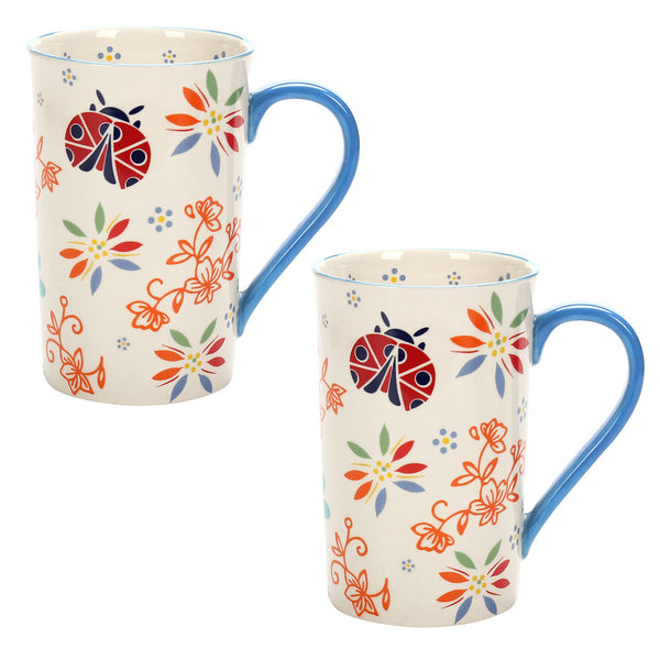 Bistro Collection Lungo Mugs- Set of 6-17 oz – Amuse Home