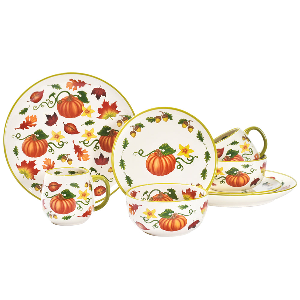 8Piece Dinnerware Set Temptations LLC