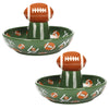 Figural Candy Dishes, Set of 2-Football