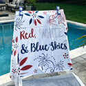 Temp-tations Beach Towels, Set of 2-Patriotic