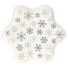 14" Serving Platter-Snowflake