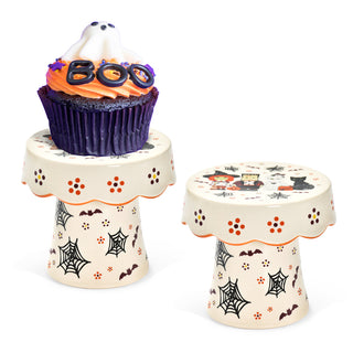 Cupcake Stands, Set of 2-Halloween Boofetti
