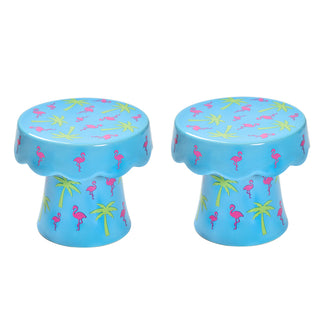 Cupcake Stands, Set of 2-Flamingo