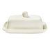 Extra Wide Butter Dish-Woodland White