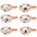 Skillet-shaped Dipping Bowls, Set of 6-Boofetti Friends