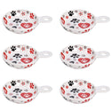 Skillet-shaped Dipping Bowls, Set of 6-Pawfetti