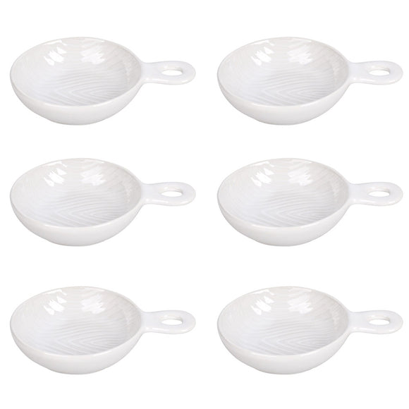 Skillet-shaped Dipping Bowls, Set of 6 | Temp-tations LLC