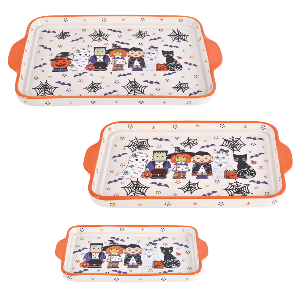 Nesting Serving Trays, Set of 3- Boofetti Friends
