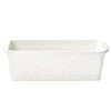 1.75 qt Loaf Pan-Bee-lieve White