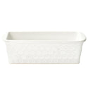 1.75 qt Loaf Pan-Bee-lieve White