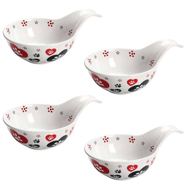 8oz Dipping Bowls, Set of 4-Pawfetti