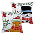 Beaded Pillows, Set of 2-Winter Whimsy Lights