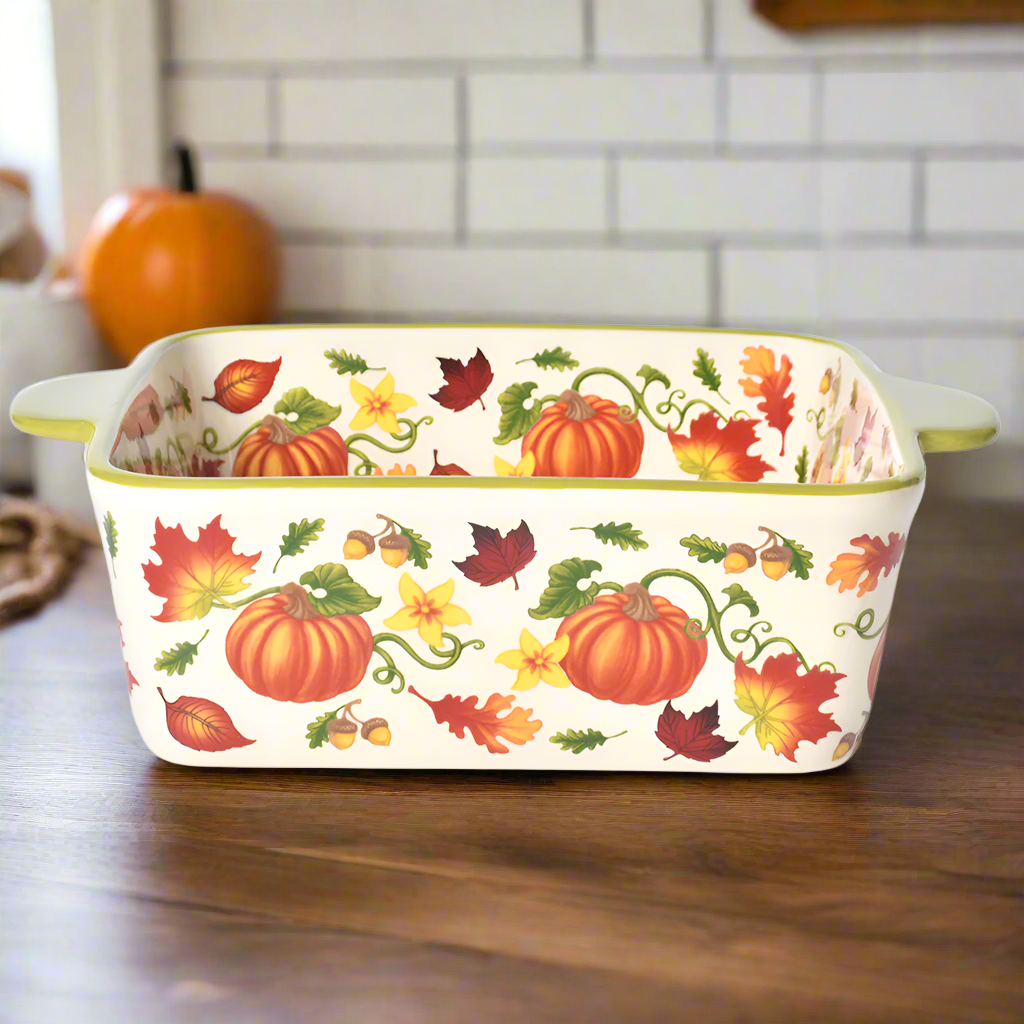 Temp-tations Harvest Mix 8x8 Square Baking Dish