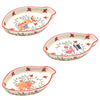 Figural 8oz Dipping Bowls, Set of 3-Winter Whimsy