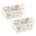10 oz Squoval Ramekins with Upswept Handles, Set of 2-All a Flutter