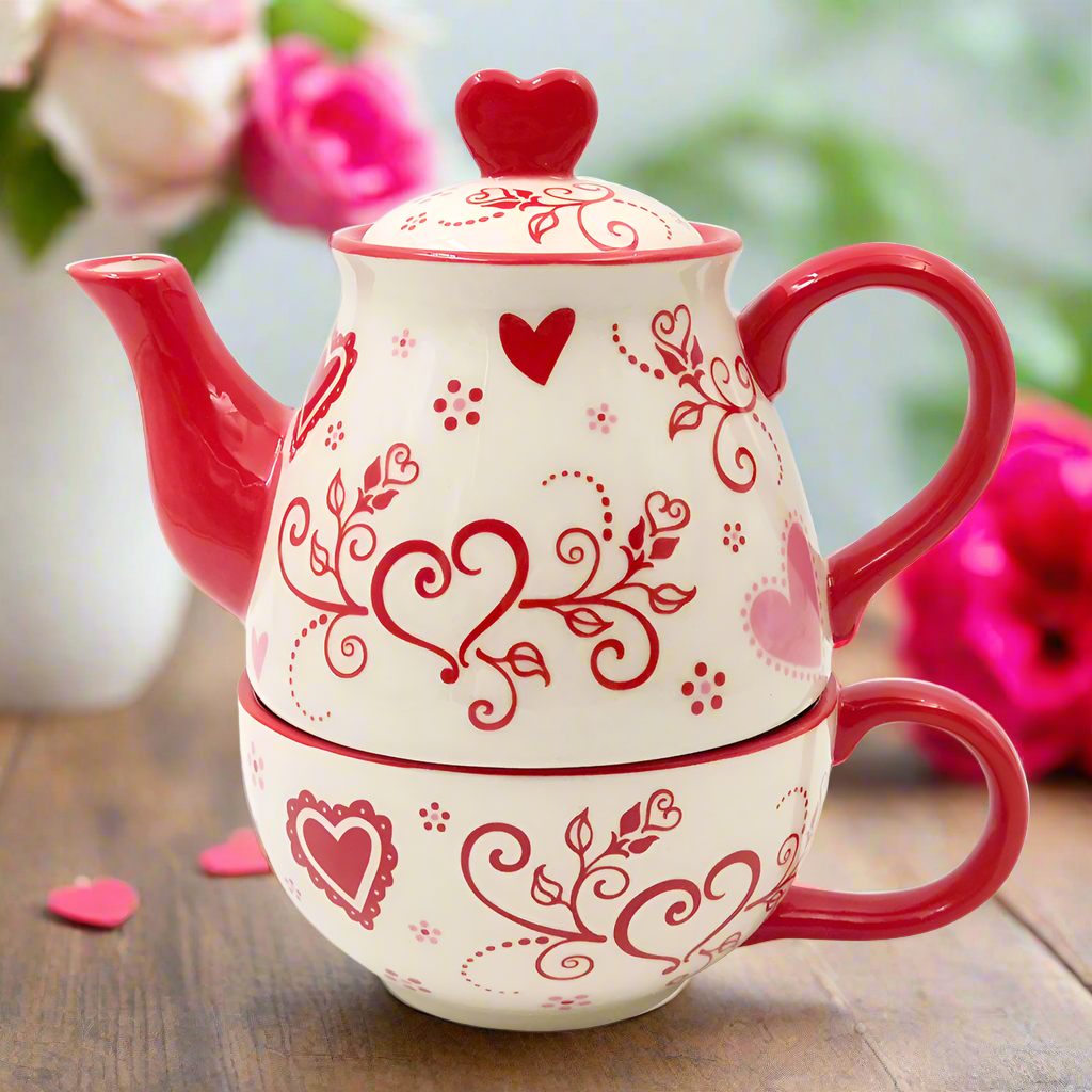 Temp-tations Romance Tea for One Set