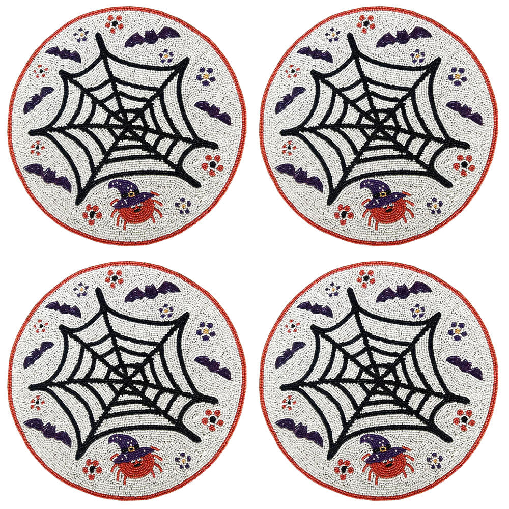 4 shops Halloween Beaded Placemats