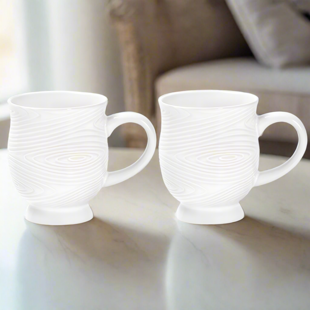 10oz Teacups, Set of 2 - 0