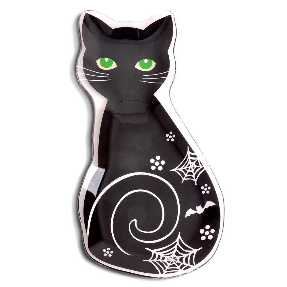 16” Glass Serving Platter-Cat