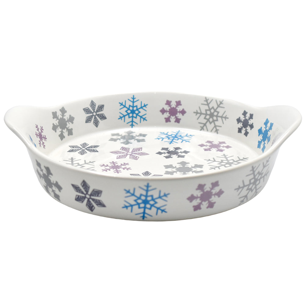 10" Pie Pan-Snowflake