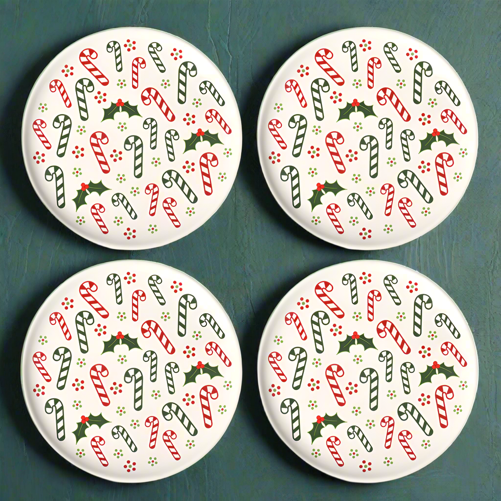 Essential 8" Plates, Set of 4