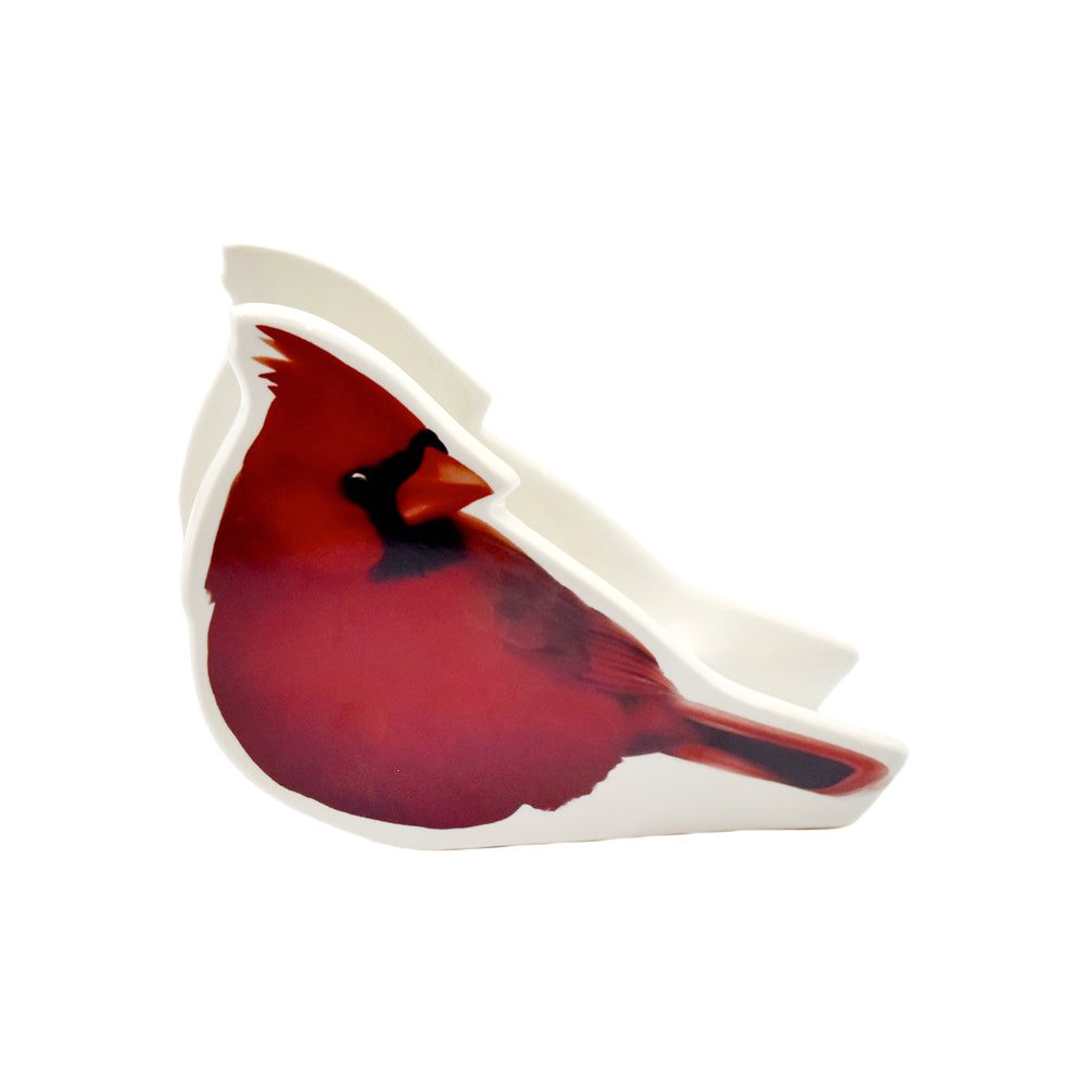 Holiday Napkin Holder-Cardinal