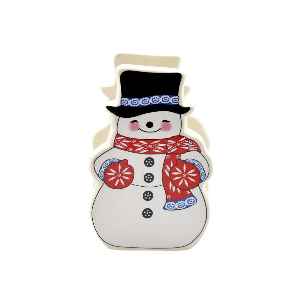 Holiday Napkin Holder-Snowman