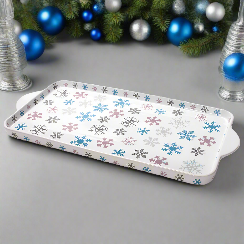 20" Holiday Serving Tray