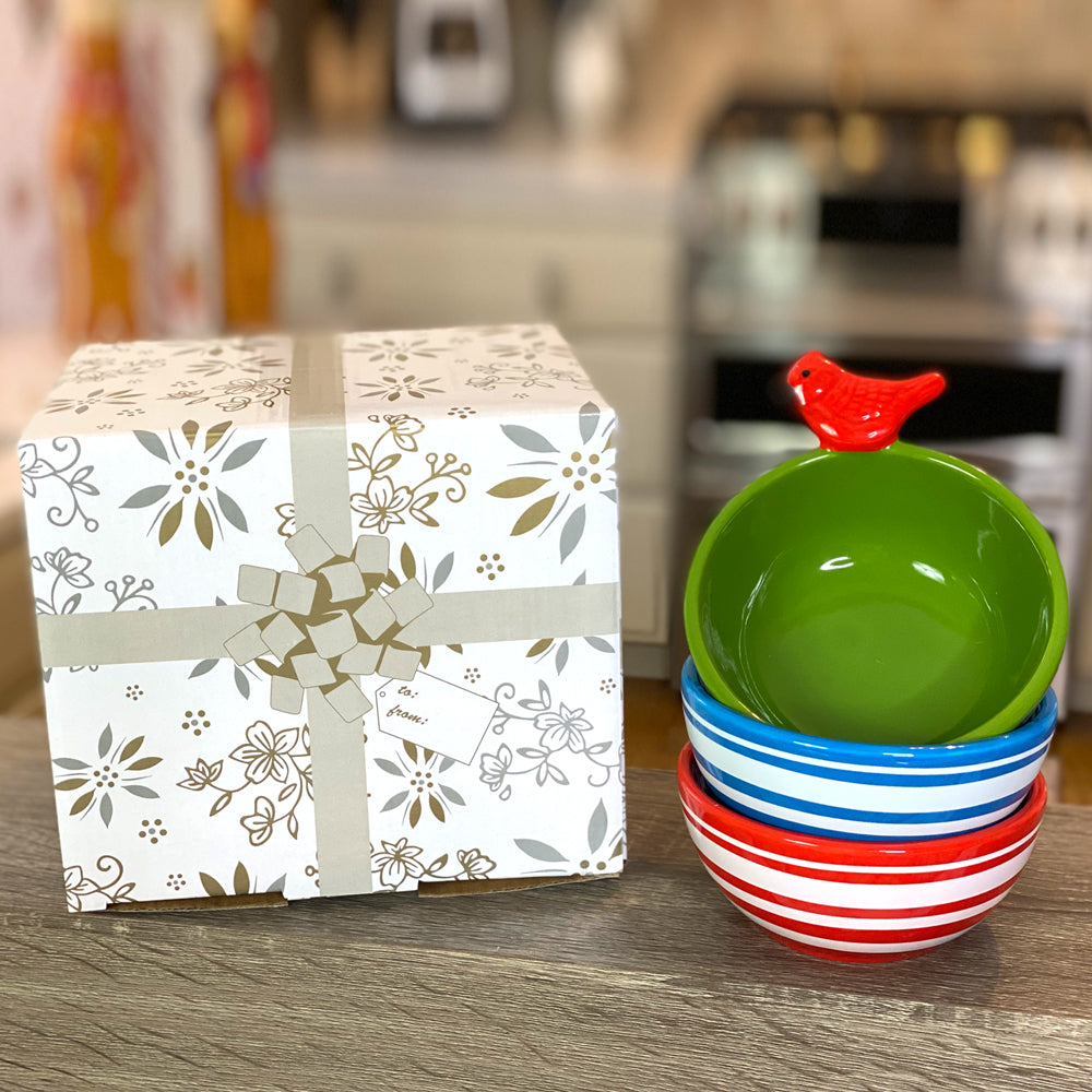 Holiday Ramekins with Gift Box, Set of 3
