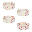 Old World Mini Quiche Bakers, Set of 4-Cranberry