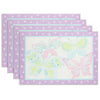 Temp-tations Set of 4 Washable Placemats - All a Flutter butterflies