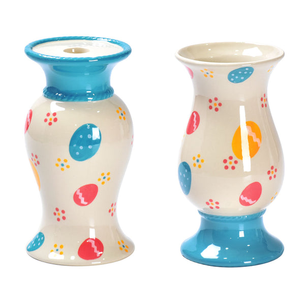 3-in-1 Candleholders/Vases, Set of 2-Egghunt