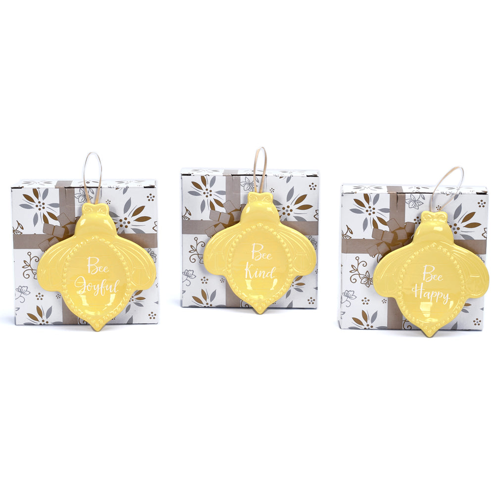 Bee-lieve Trinket Trays with Gift Boxes, Set of 3 - 0