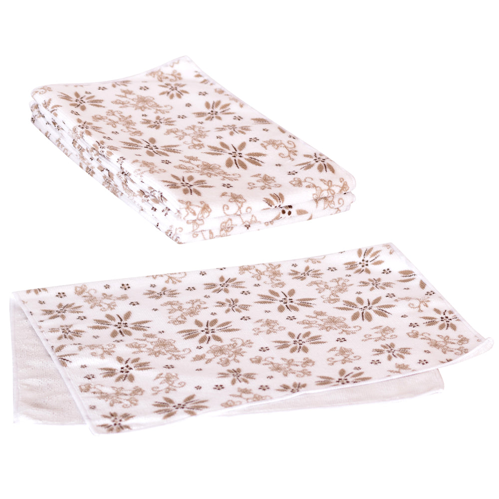 Buy taupe Essentials Microfiber Towels, Set of 4