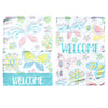 temp-tations Double-Sided Garden Flag in All a Flutter Welcome