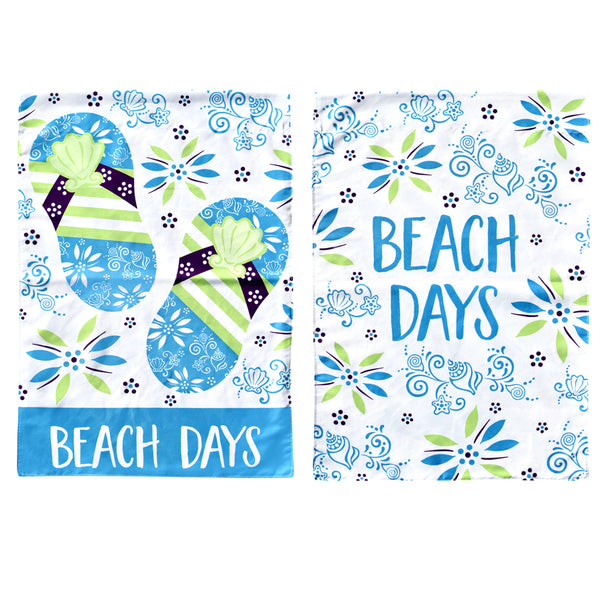 temp-tations Double-Sided Garden Flag in Summer Beach Days