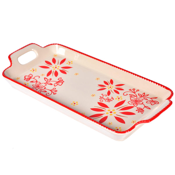 Classic 16" Serving Platter - Red